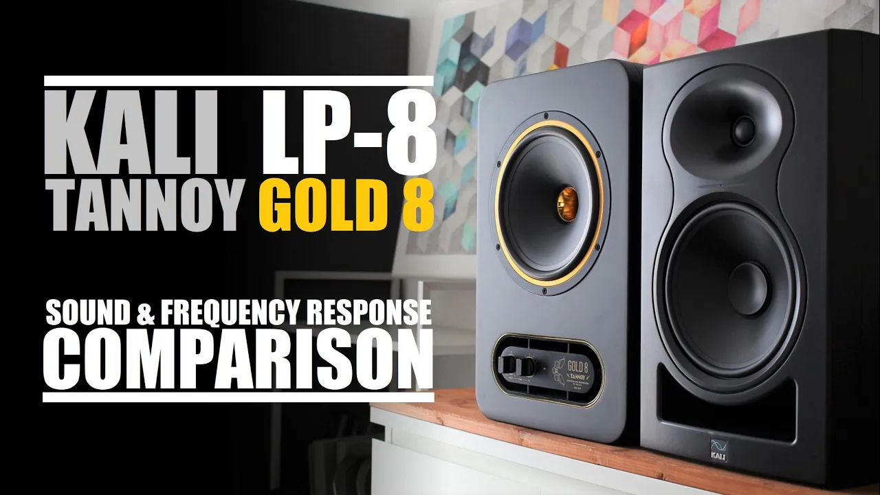 Tannoy Gold 8 vs Kali Audio LP-8 || Sound & Frequency Response Comparison