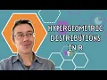 Hypergeometric Distributions in R