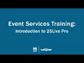 Introduction To 25Live Pro