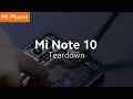 Mi Note 10: Teardown
