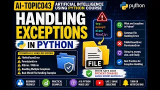 AI-Topic043 Handling Exceptions During File Operations in Python Exception Handling AI