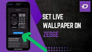 How To Set Live Wallpaper On IPhone From Zedge