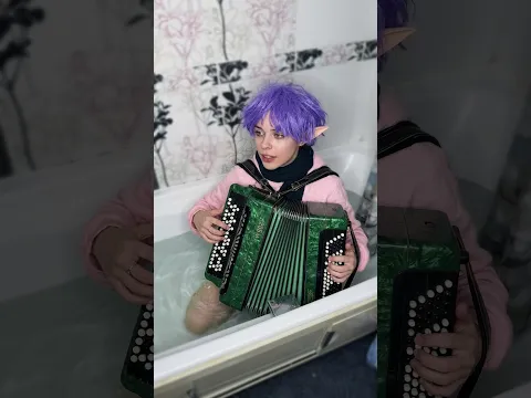Little monster loves music 🎶🪗 #shorts