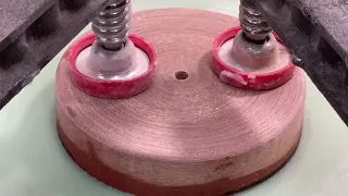 13 August 2022  preparing for for filling the bow with high density 2 component polyurethane foam.