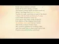 The Second Coming by W B Yeats Reading and Analysis