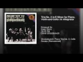 Piano Trio No. 2 in E Minor, Op. 67: IV. Allegretto