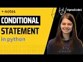 conditional statement in python if-else statement in python