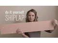 DIY SHIPLAP TUTORIAL How to plank your walls the easy inexpensive way