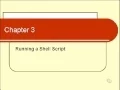 Unix Shell Scripting Running a Script Part 1