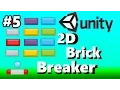 5 Unity 2D Brick Breaker Game Tutorial - Adding Ball Bounce