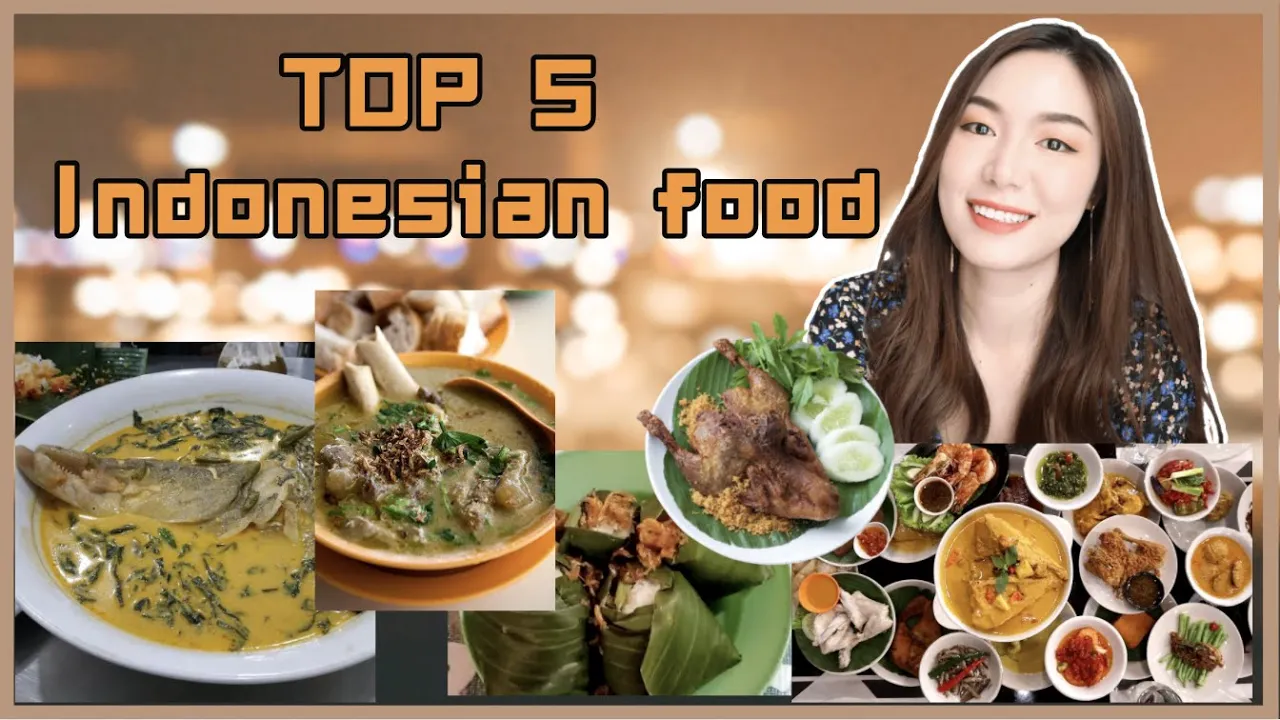 Top 5 Indonesian Food🇮🇩. Jakarta/Medan/Surabaya Food. 【Indo Sub】中国人眼中的印尼美食Top5. |关于做youtube的一点想法|