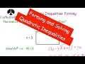 Forming and Solving Quadratic Inequalities - Corbettmaths