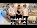 Lobster and Crab Buffet Hard Rock Hotel Casino Sacramento in Wheatland California