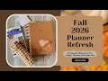 MY FALL 2026 PLANNER REFRESH HAPPY PLANNER x GILMORE GIRLS BE HAPPY BOX