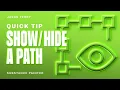 How To Show Hide a Path in Substance Painter