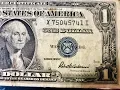 Rare Dollar Bills 1935 Silver Certificate