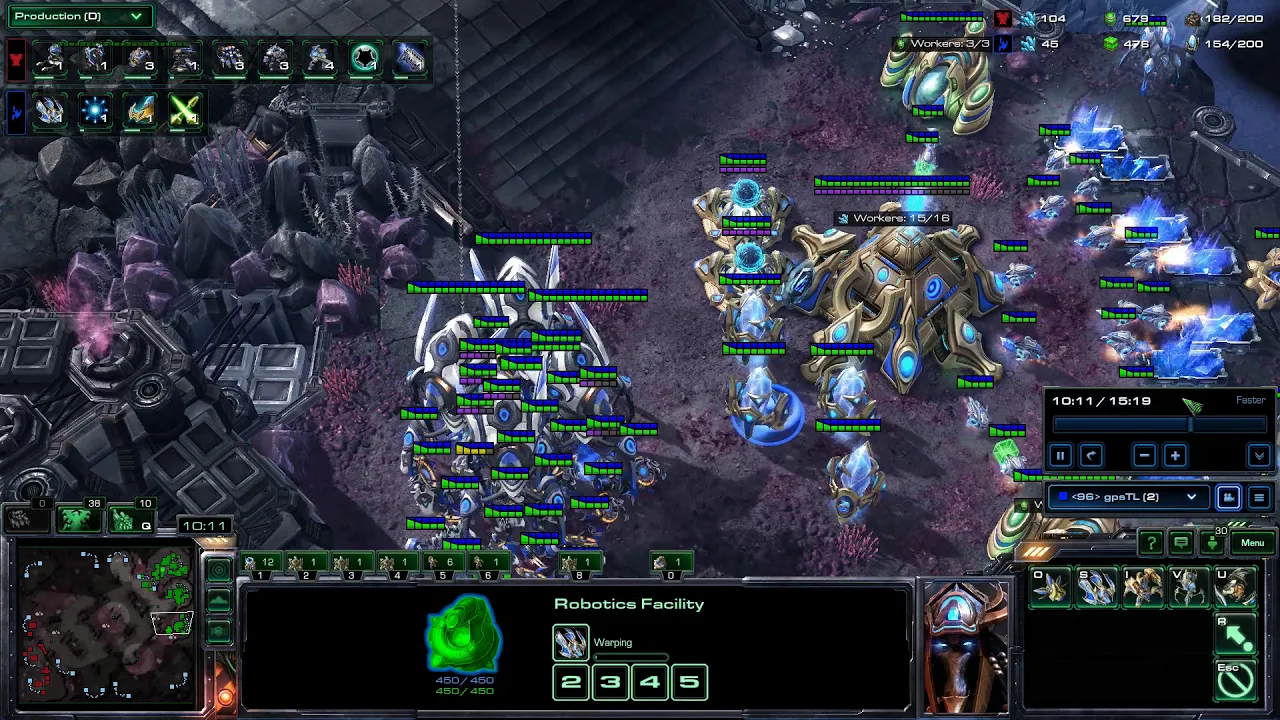PvT - Normal Game - Default Macro Defensive Play #3