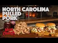North Carolina Pulled Pork Homemade Sweet Coleslaw