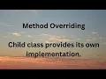 Java Inheritance Polymorphism Explained Concepts