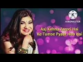 Download Lagu Aaj Kehna Zaroori Hai (LYRICS) - Udit Narayan, Alka Yagnik | Andaaz | Nadeem-Shravan, Sameer
