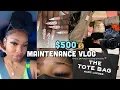 500 Maintenance VLOG Nail shopping packing for trip lash extensions eyebrow threading