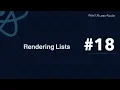 18 Rendering List in React