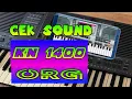 Lagu CEK SOUND KN1400
