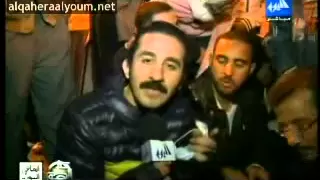 احمد حلمى فى ميدان التحرير ويسخر من مرسي 