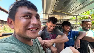 🏠Se llegó el dia de llevar el material del techo de la NUEVA CASA de abuelitos Salvadoreños 🇸🇻