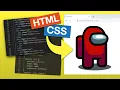 Creating an Among Us Character with only HTML and CSS