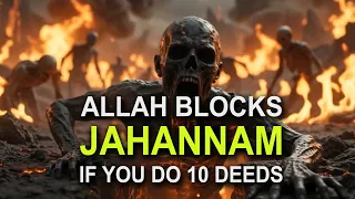 ALLAH BLOCKS JAHANNAM IF YOU DO THESE 10 DEEDS