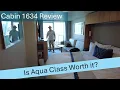 Celebrity Equinox AQUA CLASS cabin 1634 tour and review