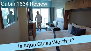 Celebrity Equinox AQUA CLASS cabin 1634 tour and review