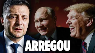 ZELENSKYY TEVE QUE ABAIXAR A BOLA COM TRUMP!