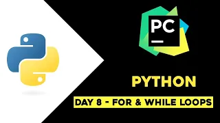 Day 8 - Python Loops For While Break Continue Python Tutorial in Telugu