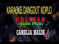 Karaoke Gelisah Nada Pria - Camelia Malik (Karaoke Dangdut Tanpa Vocal)