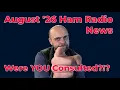 August 26 Ham Radio News - Icom New Products RSGB Controversy