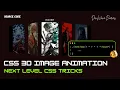 CSS Crazy 3d Hover Effect CSS Selector Level Up CSS CSS Brightness