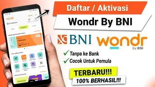  how to register activate wondr by bni on a new cellphone