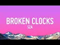 Lagu SZA - Broken Clocks
