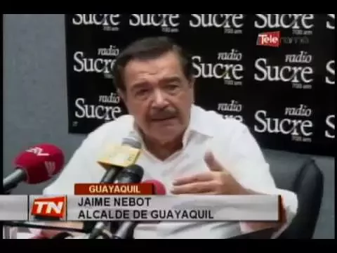 Alcalde Nebot cuestionó a presidente Correa por calificativos a Viteri
