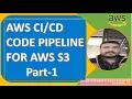 AWS Automation Create a S3 bucket with a Continuous Deployment AWS CodePipeline from CodeCommit