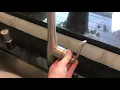 Loose Moen kitchen faucet handle fix allen