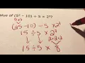 The 2019 NC 6th Grade EOG Question 1 Simplifying an expression using Order of Operations