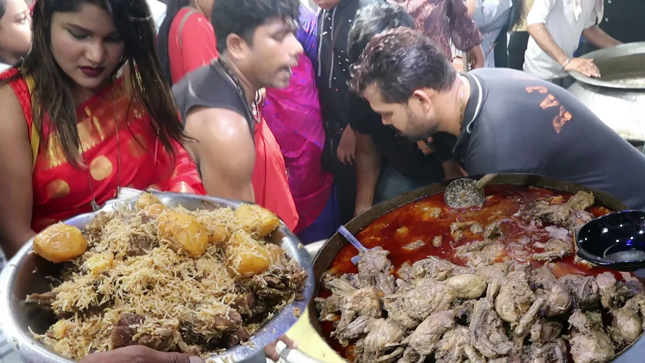 New Year Biryani Dhamaka   1st January Mutton & Chicken Biryani Craze   Heavy Rush - Everybody Want