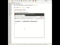 lesson 5 arithmetic operators JavaScript Course