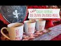 RAE DUNN INSPIRED MUGS EASY CRICUT TUTORIAL