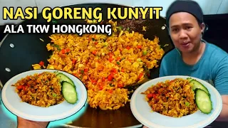 bukan main rasanya nasi goreng kunyit 