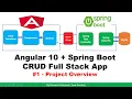 Angular Spring Boot CRUD Full Stack App - 1