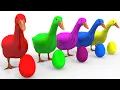 Download Lagu BELAJAR WARNA DENGAN HEWAN BEBEK WARNA WARNI | HEWAN WARNA WARNI | VIDEO ANAK ANAK